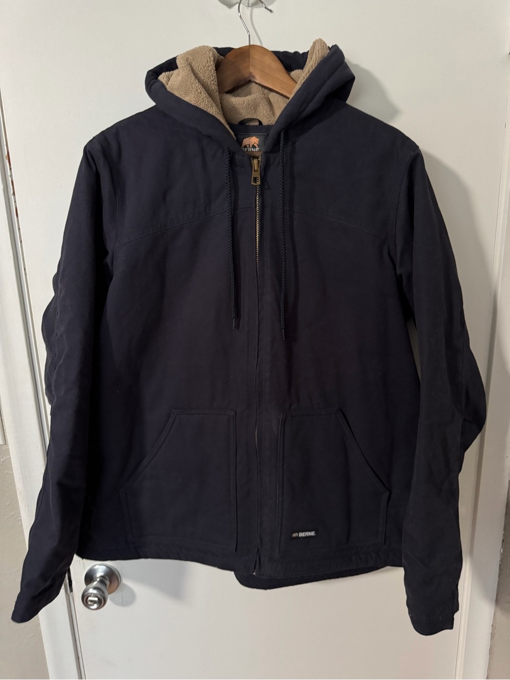 Women's Sherpa-Lined Duck Hooded Jacket